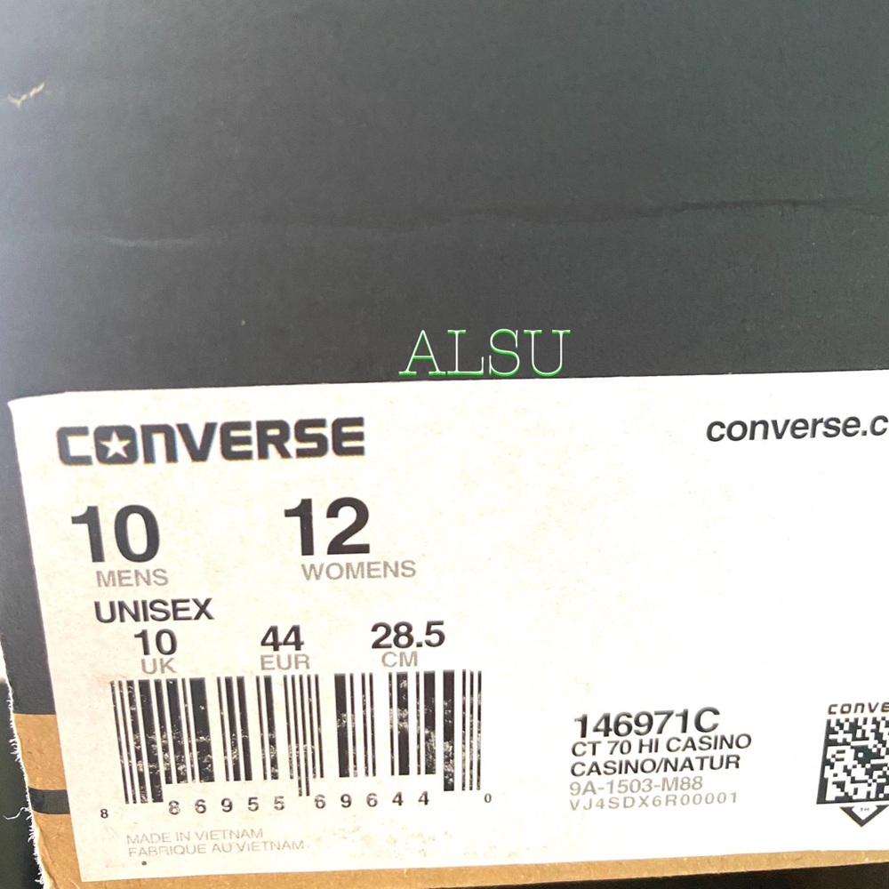 Converse Chuck Taylor 70 Casino Men’s High Top Sneakers Size 11 146971C - Picture 10 of 10